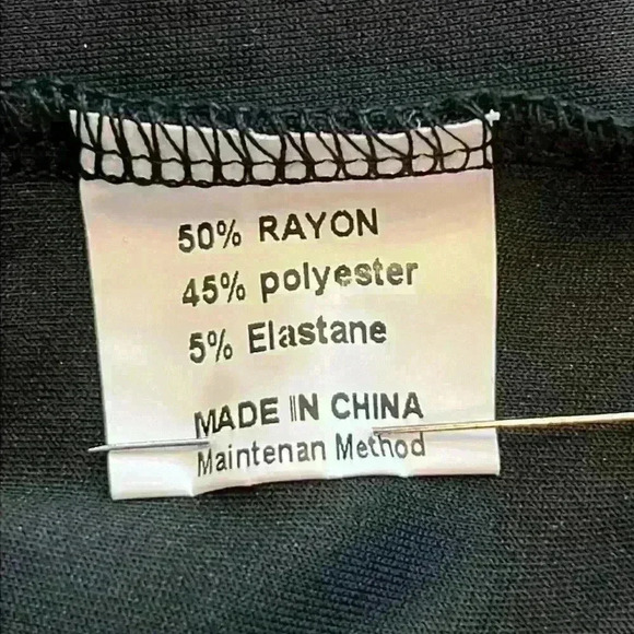 2-Piece Loungewear Women’s Size S Black Rayon/Polyester Blend - Picture 12 of 13